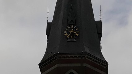 Antoing horloge eglise enfin remise a l'heure