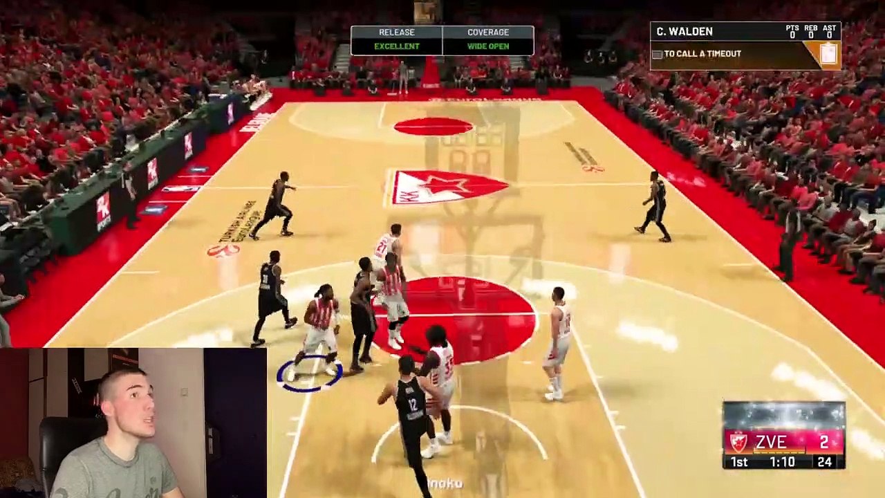 CRVENA ZVEZDA vs LDLC ASVEL | NBA 2K21 Predictor #31 |  @Beki ​