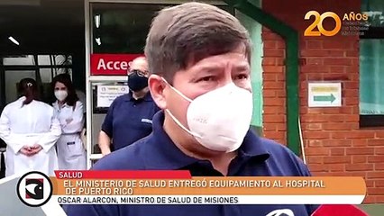 El Ministerio de Salud entregó equipamiento al hospital  de Puerto Rico