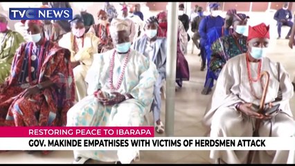 Governor Makinde empathises with victims of herdsmen attack