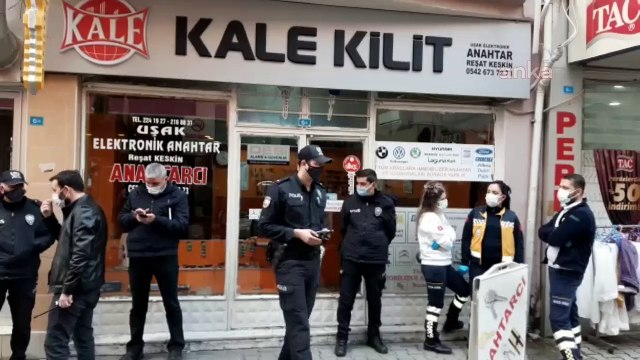 CHP heyetinin esnaf ziyareti sırasında bir anahtarcı ekonomik sorunlar nedeniyle intihar etti