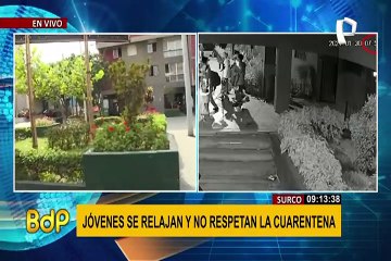 Surco: urbanización es tomada por personas que no respetan protocolos sanitarios