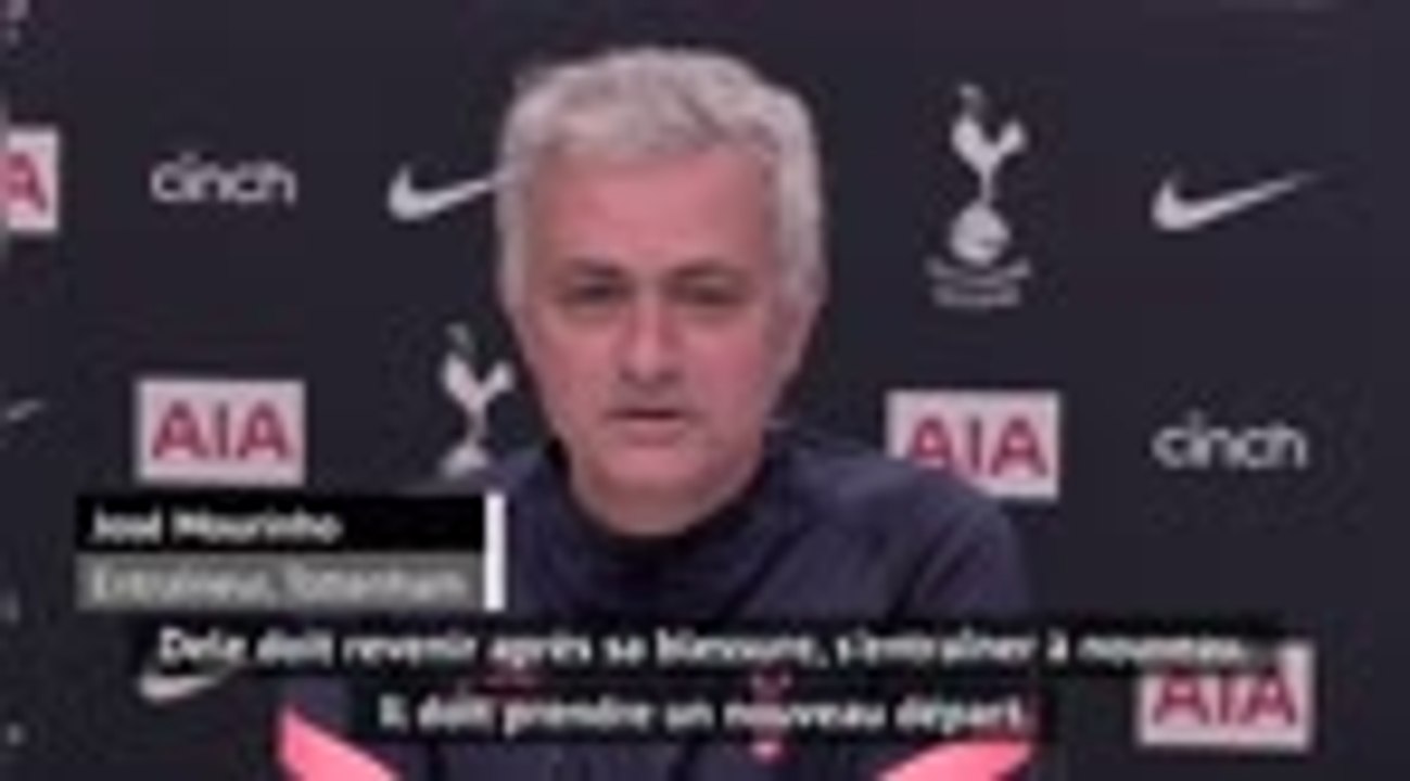 22e j. - Mourinho sur le non-départ d'Alli au PSG : "Il doit prendre un nouveau départ"