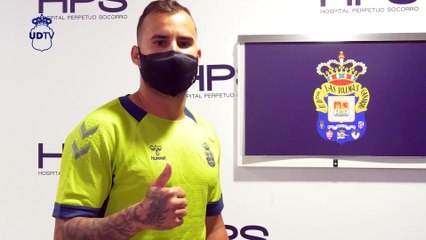 Jesé Rodríguez en el reconocimiento médico del UD Las Palmas