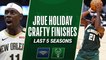Best of Jrue Holiday's crafty handles and finishes from the last 5 seasons