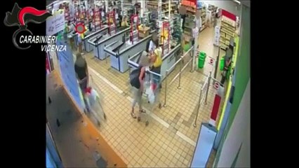 Vicenza - Furti in negozi e prelievi al Bancomat presa intera famiglia nomade (03.02.21)