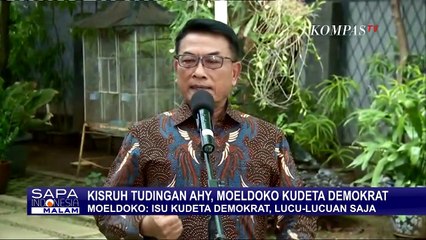 Kisruh Tudingan AHY Soal Moeldoko Kudeta Partai Demokrat