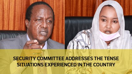 Security committee addresses the tense situations experienced in the country
