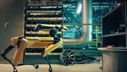 États-Unis : Spot, le robot chien qui manipule des objets