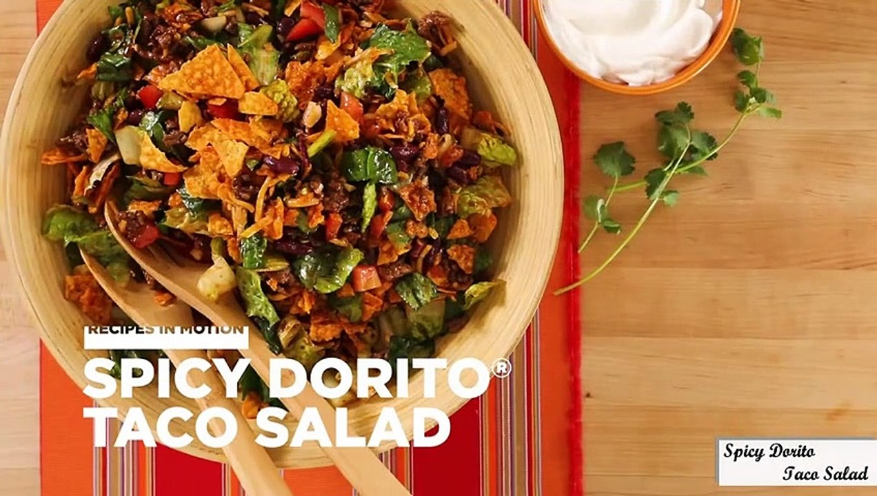 Spicy Dorito Taco Salad Recipe