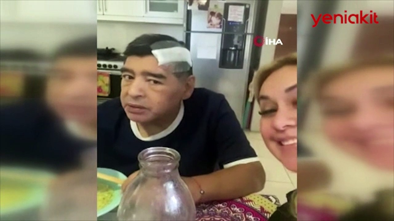 Maradona’nın ölmeden önceki son görüntüleri ortaya çıktı