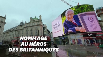 Le Royaume-Uni rend hommage à Tom Moore, mort du Covid
