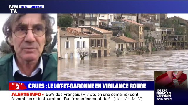 Inondations dans le Lot-et-Garonne: Il y a de gros dégâts à Tonneins, selon le maire de la commune