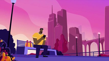 Motion graphics video