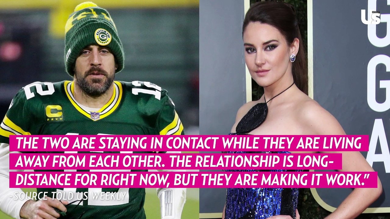 Aaron Rodgers Is Dating Shailene Woodley After Danica Patrick Split Video Dailymotion 1121