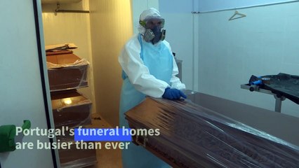 Portuguese funeral homes tested by Covid-19
