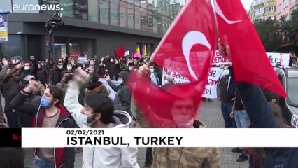 Студенческие протесты в Турции