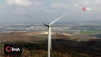 Kaldırılması planlanan İstanbul Havalimanı çevresindeki RES'ler havadan görüntülendi
