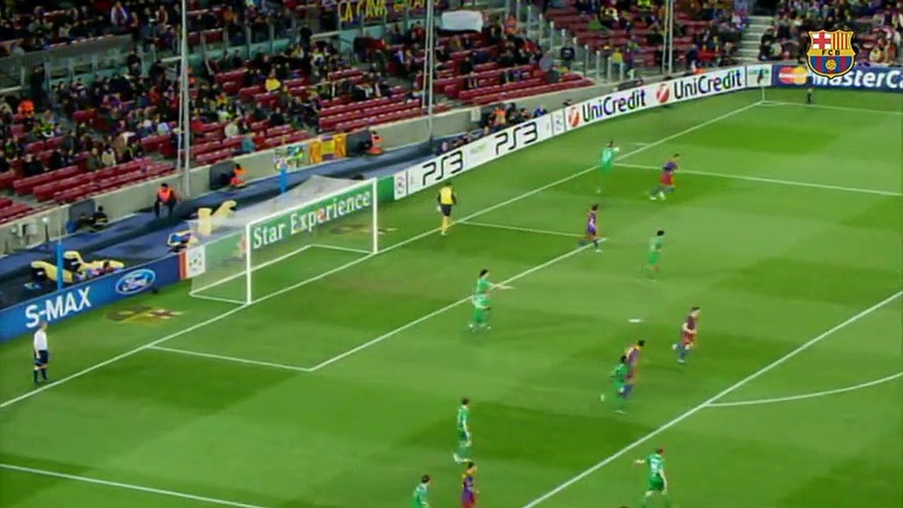 Champions League 2010/11 - FC Barcelona vs Rubin Kazan - 1.Half
