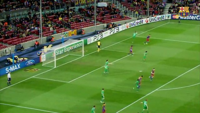 Champions League 2010/11 - FC Barcelona vs Rubin Kazan - 1.Half