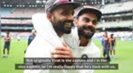 Rahane happy to step aside for returning Kohli