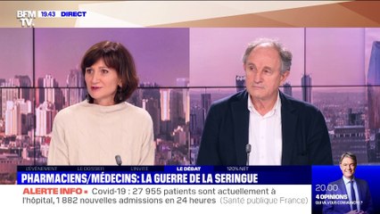 Pharmaciens ou médecins : qui pour vacciner contre le Covid-19 ? - 03/02