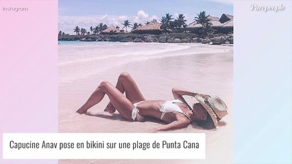 Capucine Anav : "Petite poitrine, côtes trop voyantes", photo non retouchée pour révéler son complexe