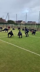 Entrainement physique pour les U11