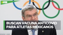 Piden al gobierno vacunas para atletas mexicanos ante Tokio 2021