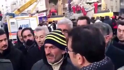 Vatandaşın deprem bölgesine gelen İmamoğlu'na sözleri ziyarete damga vurdu!