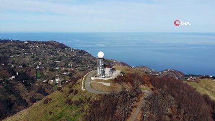 Doğu Karadeniz’in Radar Üslerinde Hem Hava Trafiği Hem de Hava Durumu Takip Ediliyor