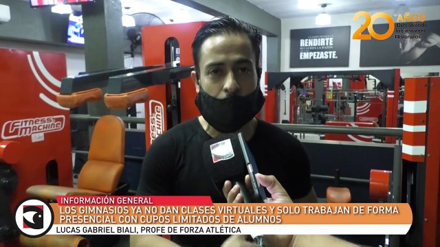 Los gimnasios ya no dan clases virtuales y solo trabajan de forma presencial con cupos limitados de alumnos Parte 3