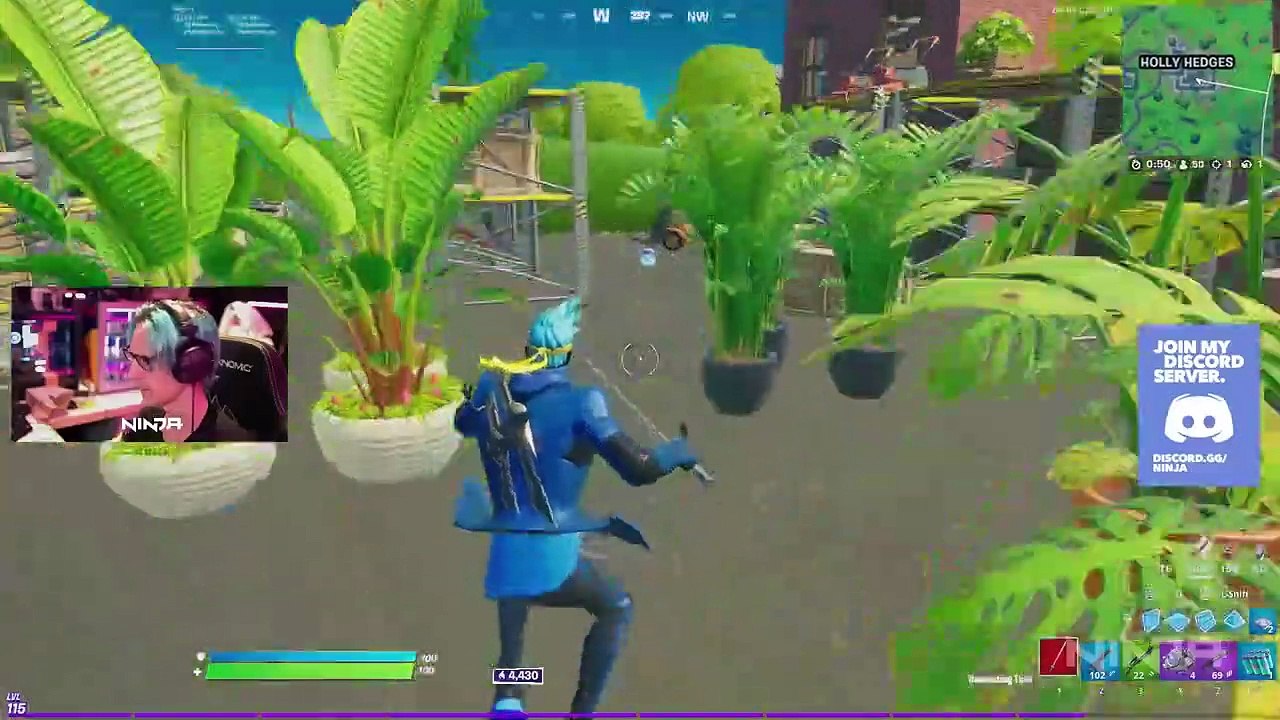Ninja POPS Off With The LEVER ACTION SHOTGUN - Fortnite Solos