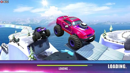 Monster Truck Mountain Climb Transform Robot Car Game - Android GamePlay