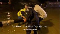 Gironde : La Réole se mobilise face à la crue de la Garonne