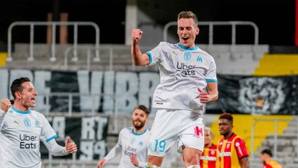 Lens - OM (2-2) : Les buts olympiens