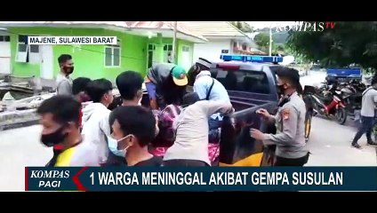 Seorang Warga Meninggal Karena Kaget saat Gempa Susulan di Majene
