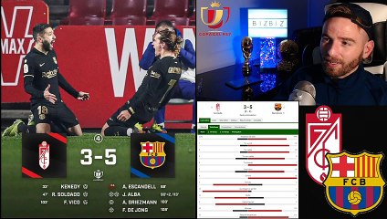 GRIEZMANN LE HÉROS DE BARCELONE ! UMTITI POURQUOI !? QUEL MATCH DE FOU ! GRENADE VS BARCA 3-5 !!