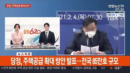[현장연결] 당정, 주택공급 확대 방안 발표…전국 85만호 규모