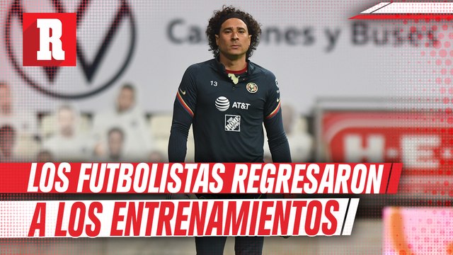 Memo Ochoa, Sánchez y Benedetti regresaron a los entrenamientos en Coapa