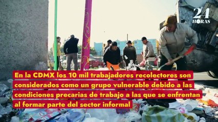Recolectores de basura, víctimas de precariedad laboral