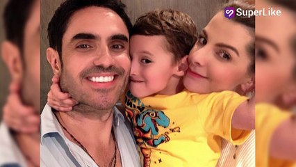 Carolina Cruz graba tierno momento en el que su hijo masajea sus pies