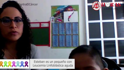 Esteban padece escasez de medicamentos contra su leucemia