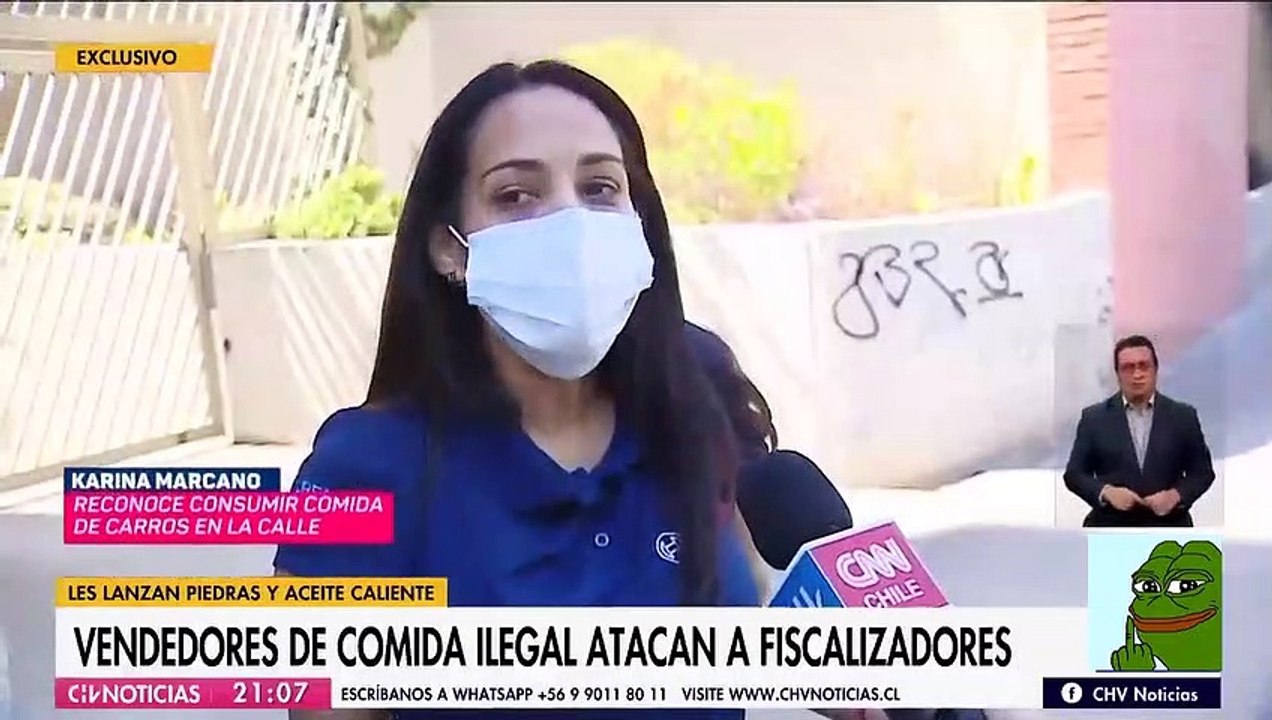 "En mi país país estamos acostumbrados a eso"