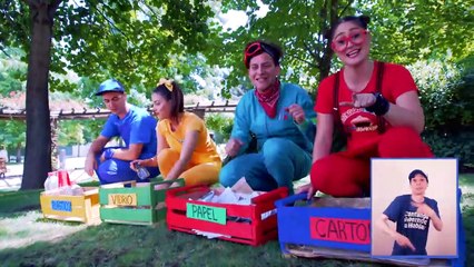 Reducir Reciclar Reutilizar  - Cantando Aprendo a Hablar
