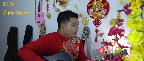 Nhạc Xuân Acoustic 4K - Thì Thầm Mùa Xuân - Mộc Guitar (Hiệp Châu)