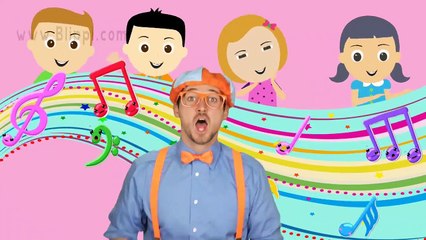 ¡Aprende y Diviértete con la Canción de Las Ruedas del Autobús en Español 🚍 | Blippi para Niños