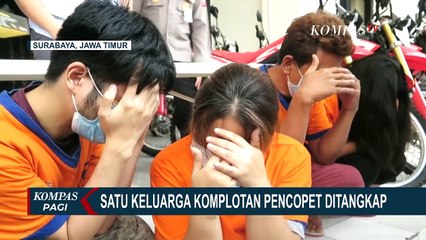 Satu Keluarga di Surabaya Jadi Pencopet, Ibu dan Anak Jadi Peran Cari Target
