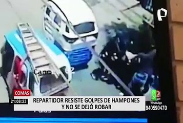 Comas: trabajadores de diversas empresas se han convertido en blanco de la delincuencia