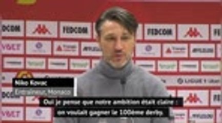 23e j. - Kovac : "Nous méritons de gagner ce 100ème derby"